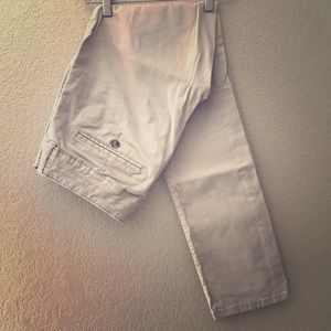 Skinny khaki pants